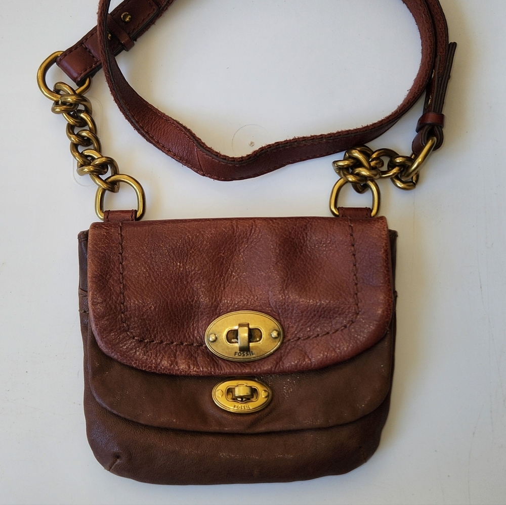 Small Fossil Crossbody